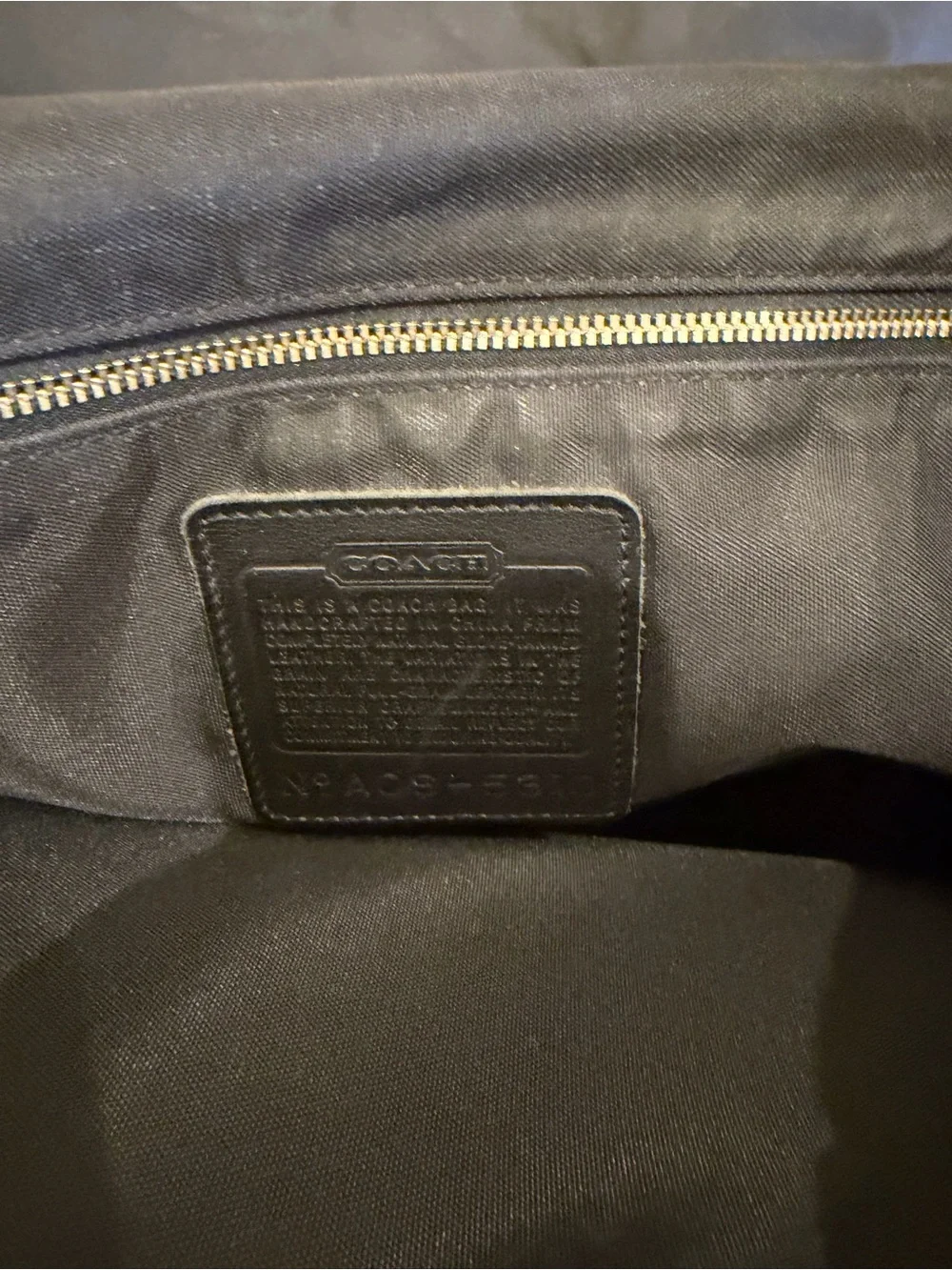 Coach vintage leather